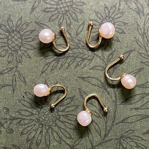 BaubleBar Aleah Pearl Cuff Set